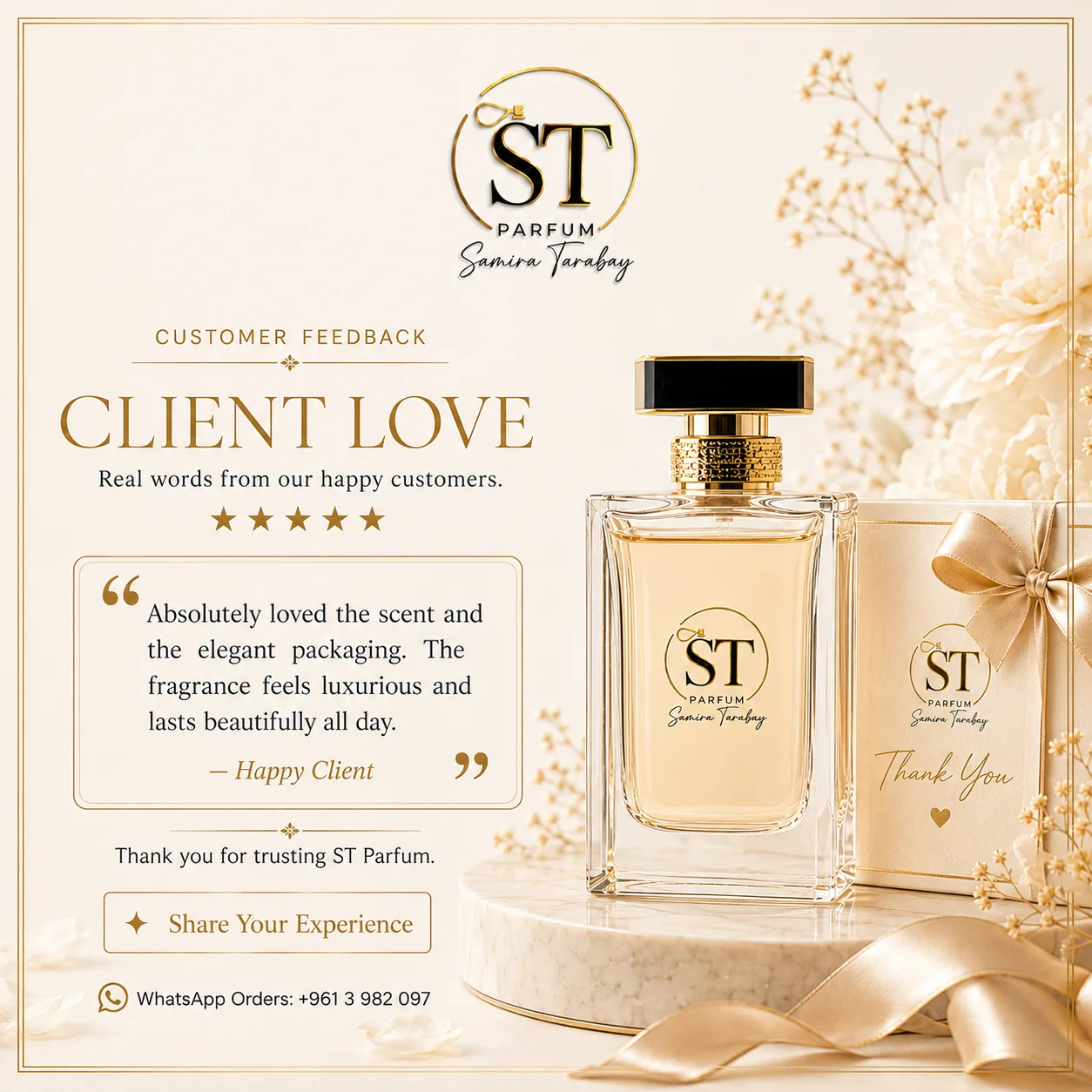 ST Parfum customer care