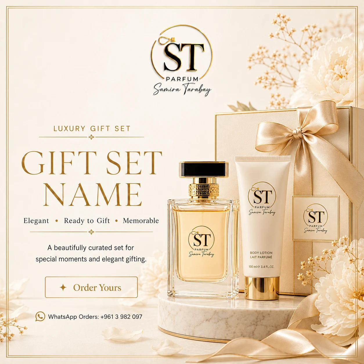 Gift-ready perfume sets